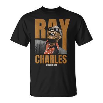 公式レイ・チャールズ・ジャズ・アイコン・マーチ Father Ofoul Tシャツ - Kawaiitshirt