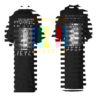 写真家 It's A Lifestyle おもしろtシャツ 写真好きのギフト Tシャツ - Kawaiitshirt