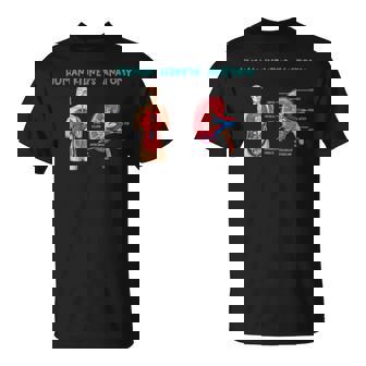 医療従事者のためのヒト腎臓の解剖学 Tシャツ - Kawaiitshirt