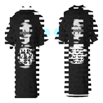 宇宙人 Alien エイリアン『いや私からしたらあなたが宇宙人で』（ナンカメンドクサイ）グレイ【ゆるフレンズ】面白い Tシャツ - Kawaiitshirt