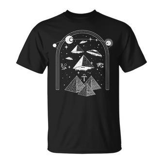 宇宙人 陰謀論 I Ufo I 古代エジプトのピラミッド Tシャツ - Kawaiitshirt