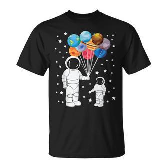 宇宙飛行士 宇宙飛行士 面白い宇宙小人太陽系 天文学 Tシャツ - Kawaiitshirt