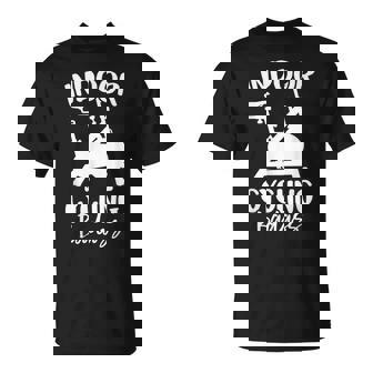 屋内 サイクリング スピンバイク 有酸素運動 ジム ワークアウト 面白い スピン クラス Tシャツ - Kawaiitshirt