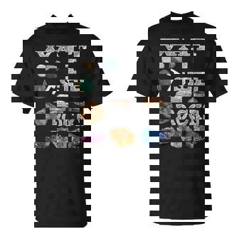 待って、Iee Rocks Rockhound Geology Rock Collection Tシャツ - Kawaiitshirt