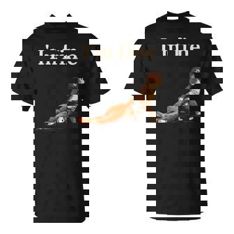 悲しい猿のパンチミームとオレンジのおもちゃで私は元気です Tシャツ - Kawaiitshirt