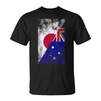 日本とオーストラリアの国旗 日本オーストラリア。 Tシャツ - Kawaiitshirt