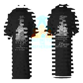 母艦を待つufo エイリアン陰謀論 Tシャツ - Kawaiitshirt