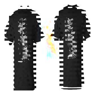 狐 長袖tシャツ Tシャツ - Kawaiitshirt