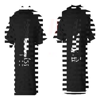 猫が助けを求めている、猫好きの方にオススメの面白いイラスト Tシャツ - Kawaiitshirt