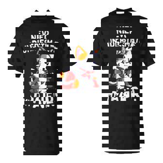 猫に言わせると、Don't Underestimate My Pawer Pun Cat（私の肉球を甘く見ないで）。 Tシャツ - Kawaiitshirt