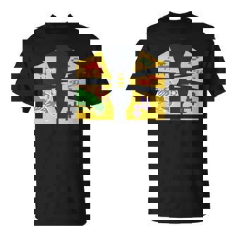 琉球備形沖縄沖縄内南朱型 三線 長袖tシャツ Tシャツ - Kawaiitshirt