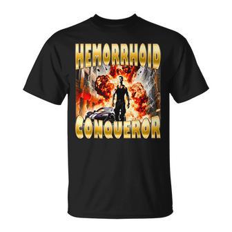 痔 征服者 ジョーク 攻勢 奇妙 面白い ミーム クリンジ Tシャツ - Kawaiitshirt