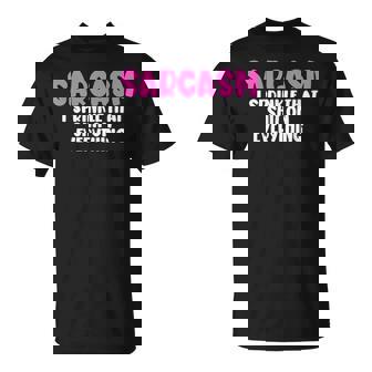 皮肉、何にでもクソをまき散らす面白いユーモア Tシャツ - Kawaiitshirt