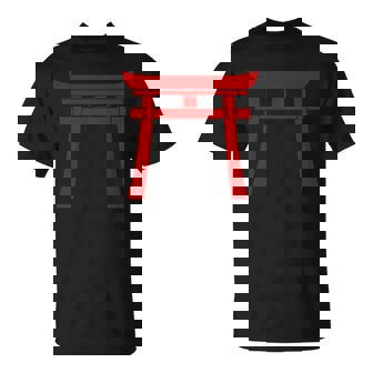 神戸鳥居門シンボル 神道日本門 Tシャツ - Kawaiitshirt