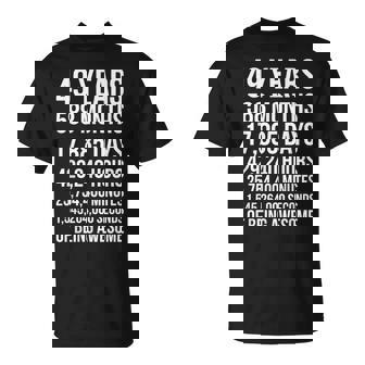素晴らしい49歳の誕生日ギフト 面白い49歳の誕生日 Tシャツ - Kawaiitshirt