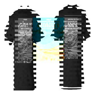 美しいジョージア共和国、グルジア共和国 Tシャツ - Kawaiitshirt