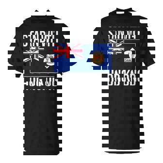 英国の香港国旗 1959-1997年 香港の自由 Tシャツ - Kawaiitshirt