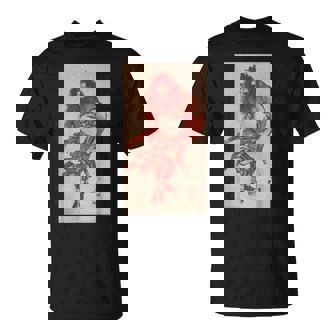 葛飾北斎 「朱描き鍾馗・朱鍾馗・赤鍾馗」 Tシャツ - Kawaiitshirt