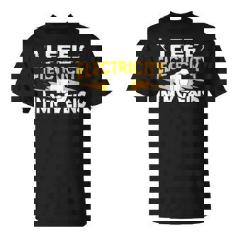 血管に電気を感じる 電気工事士 Tシャツ - Kawaiitshirt