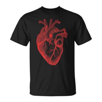 解剖学的心臓解剖科学生物学臓器研究 Tシャツ - Kawaiitshirt