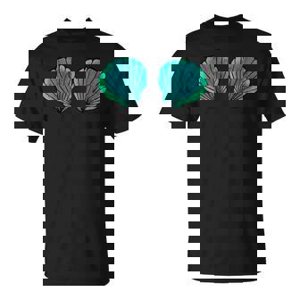 貝殻 マーメイド ブラジャー ビキニブラ 貝殻 Tシャツ - Kawaiitshirt