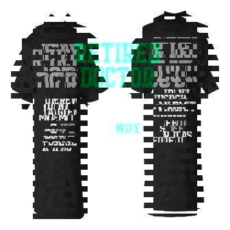 退職した医師医療md妻医師退職 Tシャツ - Kawaiitshirt