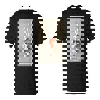 雄鶏と鶏 1900 大原興村 和農場生活 長袖tシャツ Tシャツ - Kawaiitshirt