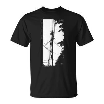 電柱 日本の アニメ ストリートウェア レトロな 雰囲気 Tシャツ - Kawaiitshirt