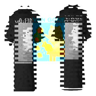 面白いtシャツ ポメラニアン ゴッホ イヌ メンズ 犬好き グッズ かわいい おもしろ 面白い 服 ネタ 長袖tシャツ Tシャツ - Kawaiitshirt