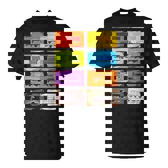 面白いオタク列車 チケットボードゲーム オタク数学の先生 Tシャツ - Kawaiitshirt