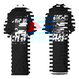 面白いキューバのハバナキューバの旗、アセレ・ケ・ボラ 長袖tシャツ Tシャツ - Kawaiitshirt