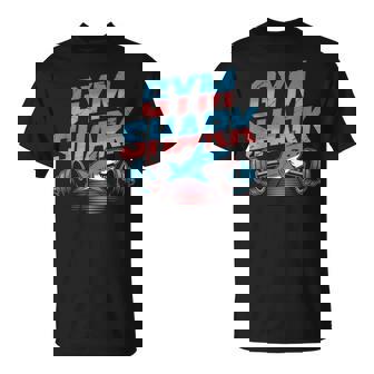 面白いジムシャークシャツ – フィットネス愛好家tシャツ Tシャツ - Kawaiitshirt