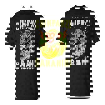 面白いモンキー・チンパンジーニ・バナニーニ・イタリアン・ブレインロット・ミーム Tシャツ - Kawaiitshirt