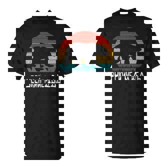 面白いロシア語 ロシアのクマのシルエット ロシア 長袖tシャツ Tシャツ - Kawaiitshirt