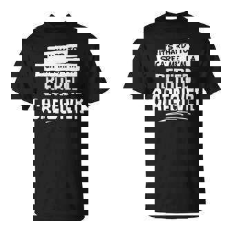 面白い退職介護用シャツ 男女兼用 Tシャツ - Kawaiitshirt