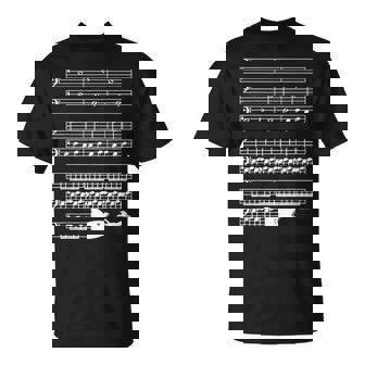 音楽好き サメ 鮫 バス記号 メロディー フレーズ ミュージシャン 音楽ファン 映画ファン おもしろ デザイン Tシャツ - Kawaiitshirt