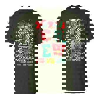 2025 Christmas Crew A Little Bit Loud Crazy Love Matching T-Shirt - Monsterry