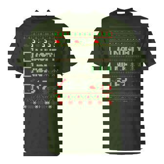 6-7 Meme Nice Naughty 67 Christmas Brain Rot Six Seven T-Shirt - Thegiftio