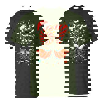 67 Christmas 6 7 Meme Pajamas Holiday Gen Alpha Slang T-Shirt - Seseable