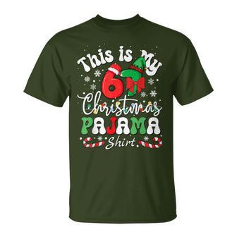 This Is My 67 Christmas Pajama Six Seven Meme T-Shirt - Thegiftio UK