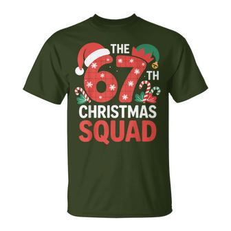 67 Christmas Squad Family Six Seven T-Shirt - Thegiftio