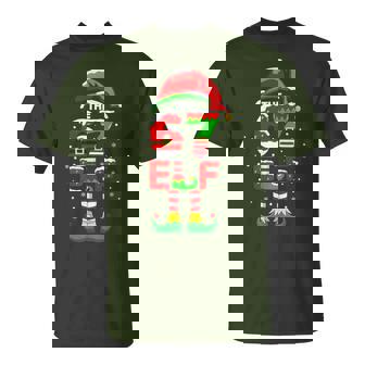 The 67 Elf Christmas 6 7 Six Seven Meme Matching Xmas T-Shirt | Seseable FR