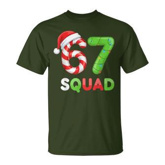 67 Squad Christmas Apparel Festive Holiday T-Shirt - Thegiftio UK