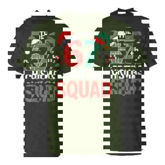 67Th Christmas Squad – Cute Santa Elf Candy Canes 67 T-Shirt - Monsterry