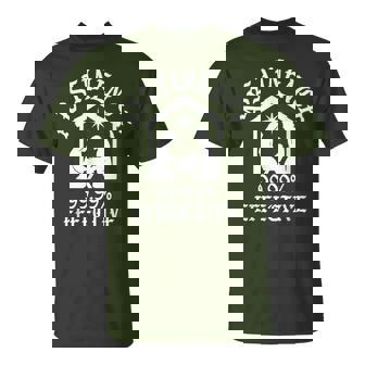 Abstinence 9999 Percent Effective Nativity Christmas T-Shirt - Monsterry