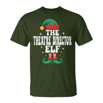 The Theatre Director Elf Christmas Matching Family T-Shirt - Thegiftio UK