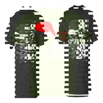 Bah Humbug Skull Hat Santa's Favorite Candy Christmas Pajama T-Shirt | Mazezy