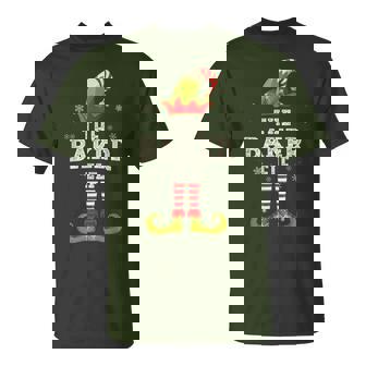 The Baker Elf Christmas Family Matching Xmas Group T-Shirt | Seseable FR