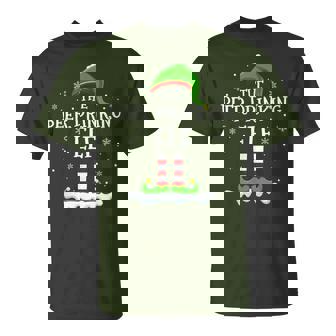 Beer Drinking Elf Squad Family Matching Group Christmas Elf T-Shirt - Thegiftio