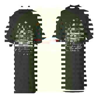 My Book Preference Has Me On The Naughty List Christmas Tree T-Shirt - Thegiftio